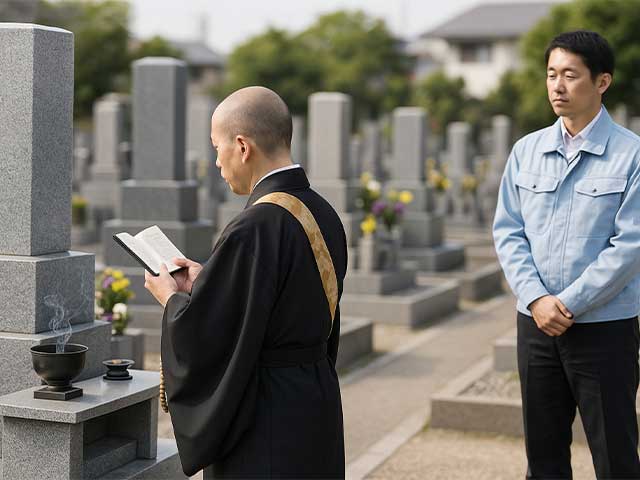 立合い精抜法要